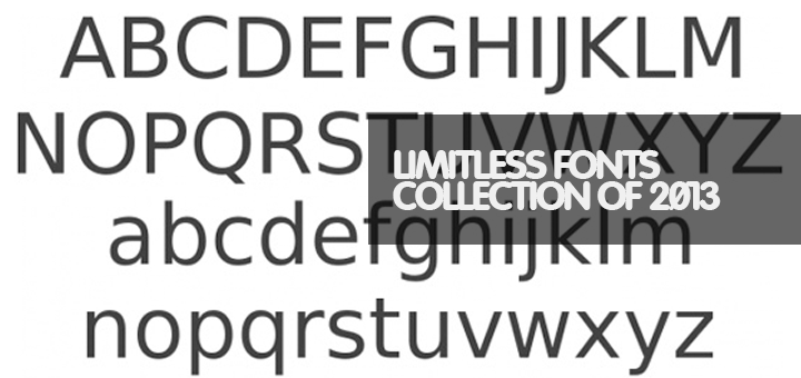 45 Amazing and Top Free Fonts of 2013