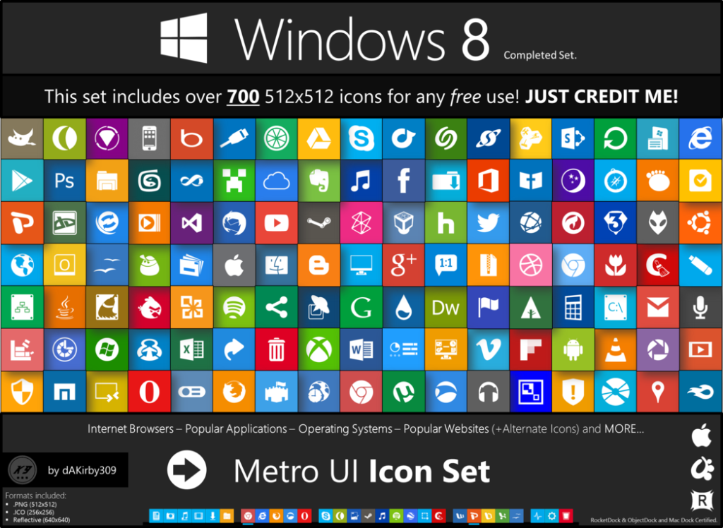 75+ Powerful Free Flat Icons