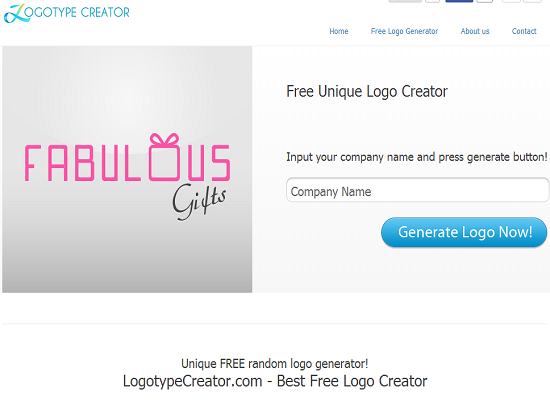online image creator for logos