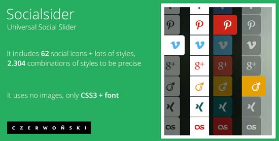 30+ Newly HTML CSS3 SOCIAL MEDIA BUTTONS for Website
