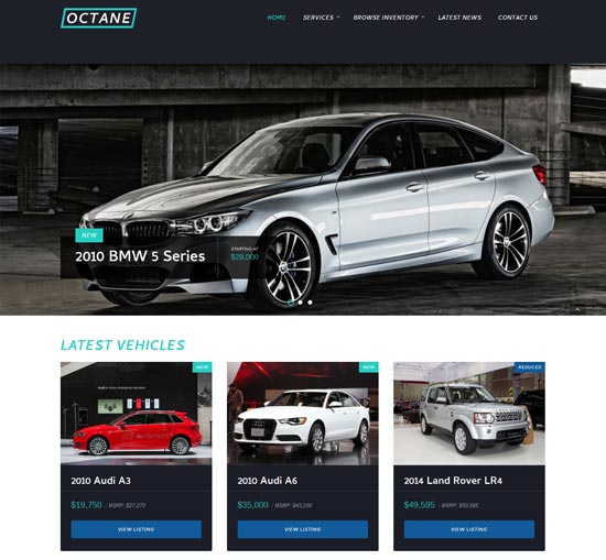 30+ Automotive Car WordPress Themes for Website